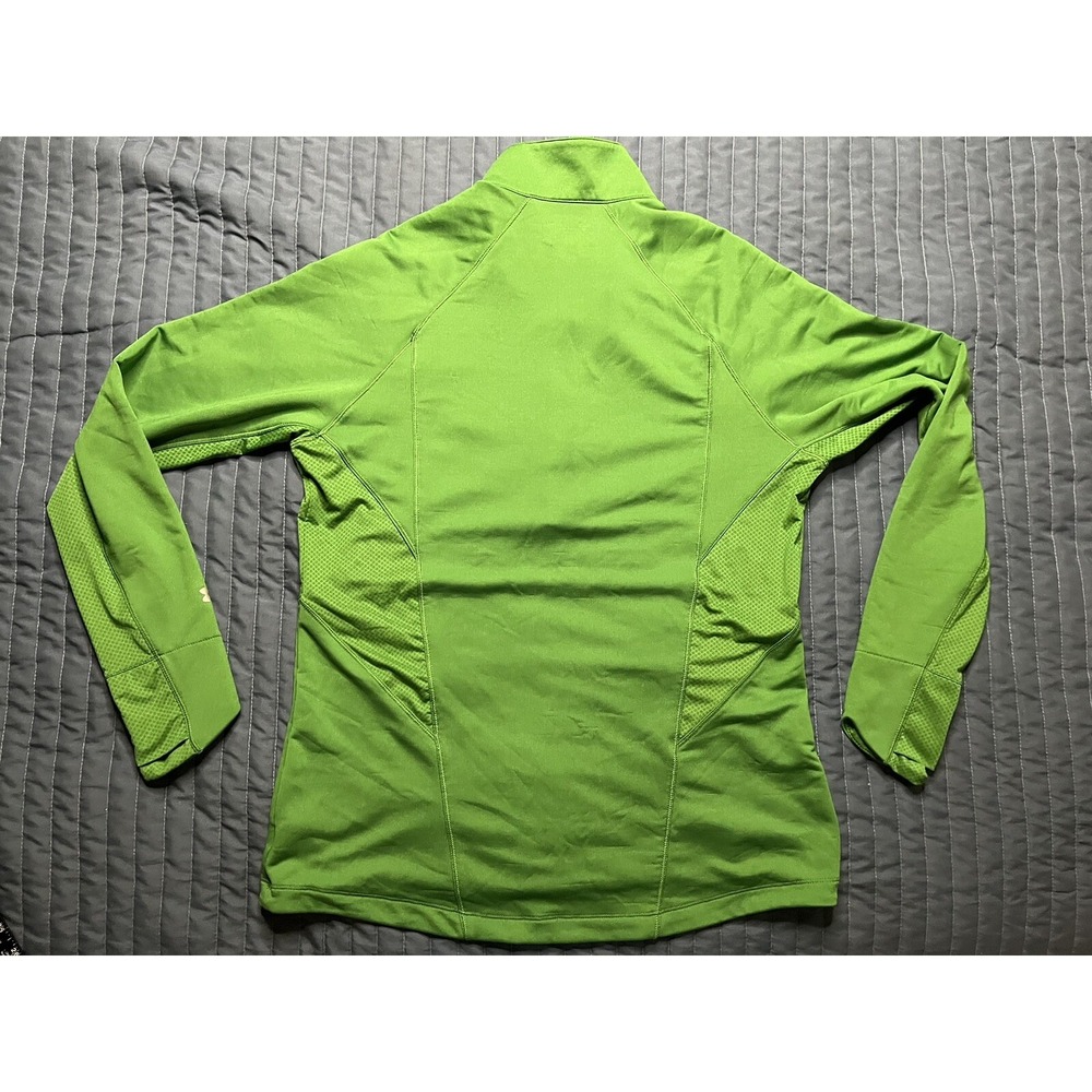Under Armour Semi-Fitted Cold Gear Pullover University North Dakota XL Green - Picture 10 of 14